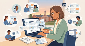 Using AI to Improve Accessibility and Student Engagement in Online English Courses.